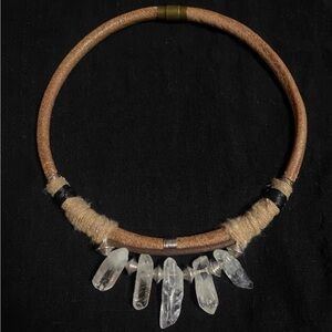 Handmade Psy Tribal Elf  Necklace